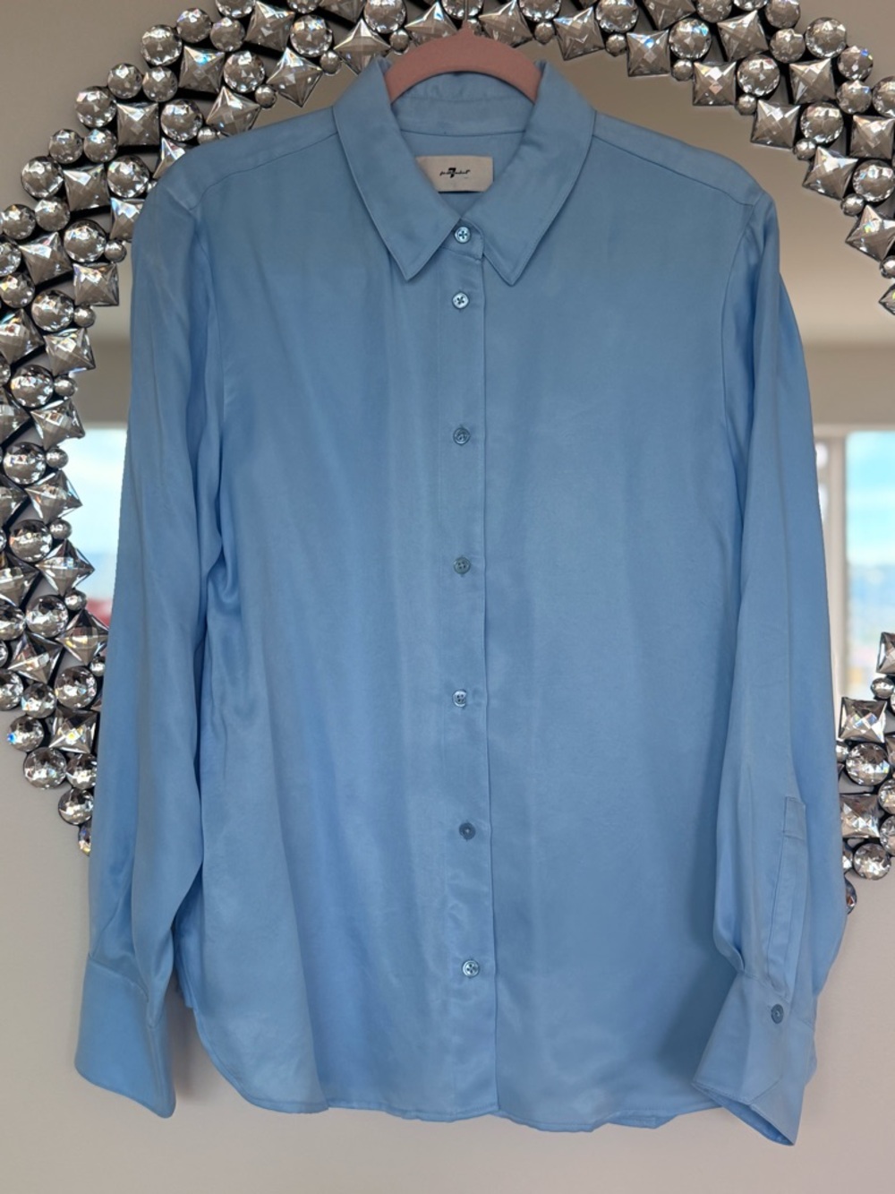 Light Blue Button-Up Shirt